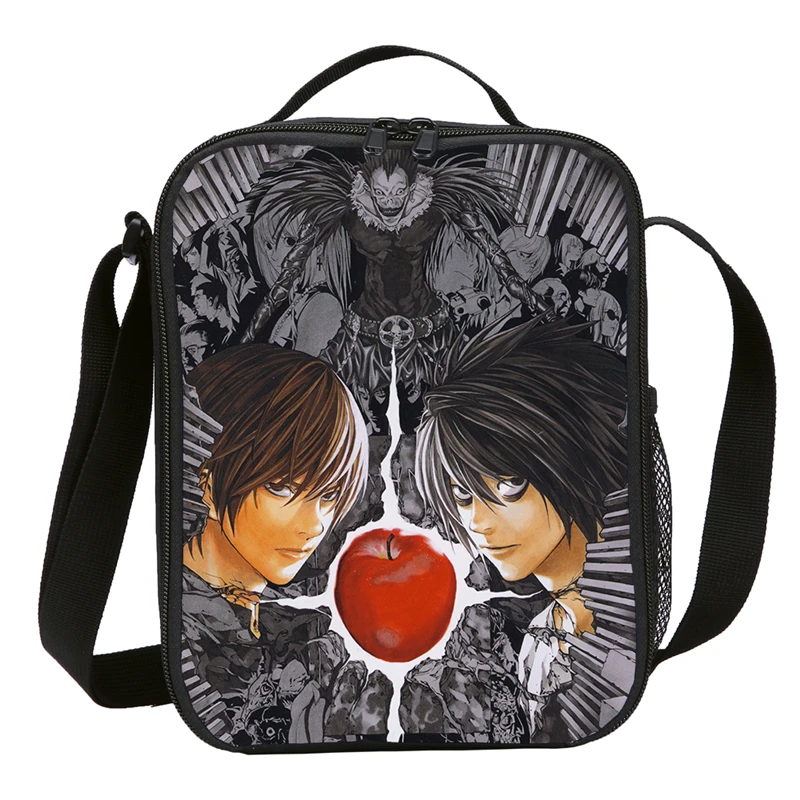Ланч-бокс с принтом Death Note для сохранения свежести продуктов сумка-холодильник