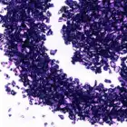 Блестящие металлические чипы из дробленого стекла для самостоятельного изготовления ювелирных изделий, декор для ногтевого дизайна, Хрустальная подставка для наполнения эпоксидной смолой, бесплатная доставка