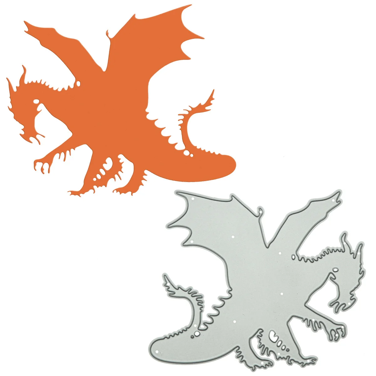 

Пресс-формы большого размера с изображением дракона для скрапбукинга, украшения, пресс-форма для рукоделия, карточек, зажимов для бумаги, творчества