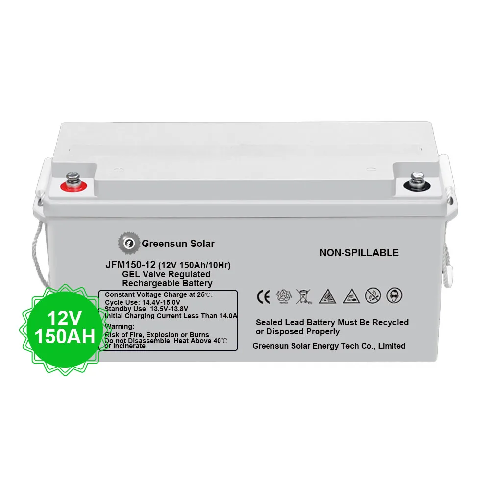 

Factory Wholesale 12v 150ah 200ah 250ah Solar Car Battery Charger for Boat Solar House Battery