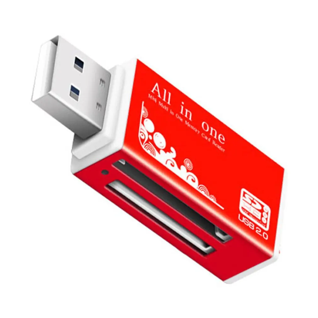 4 в 1 Micro USB 2 0 считыватель карт памяти usb адаптер для SD карты TF M2 MMC MS PRO DUO