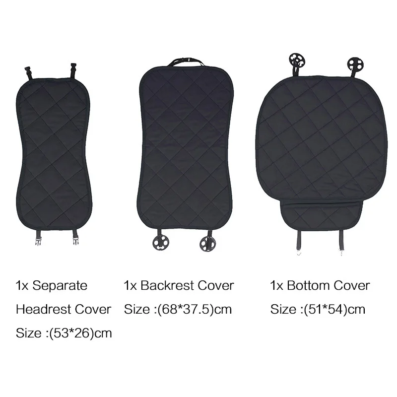 

AUTOYOUTH Car Seat Cover Winter Diamond Pattern Auto Front Seat Cushion Protector 4 Colors Warm Cushion Cover Fit for All Car