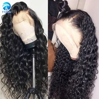 loose deep wave wig 13x4 lace front wig human hair wigs for black women 4x4 lace closure wig remy hair wig malaysian 150 density