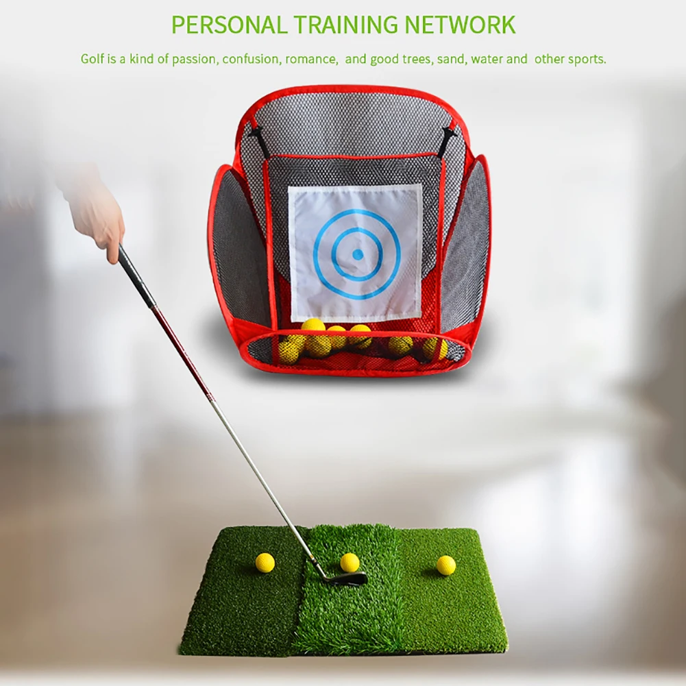 

Portable Golf Set Goal Net Folding Golf Cutting Rod Training Net Indoor Outdoor Sports Training Equipment High Quality Durable