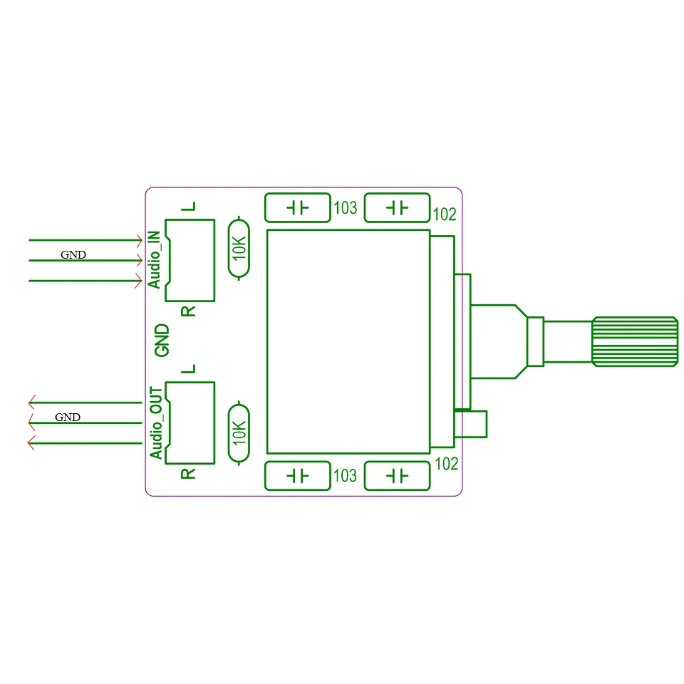 Оригинальный японский ALPS RK27 RH2702 громкость управления потенциометр громкости
