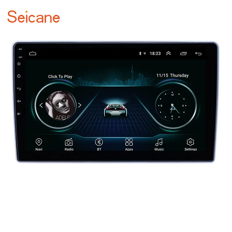 

Seicane 2Din gps мультимедийный плеер головное устройство для Nissan Paladin 2004 2005-2013 10,1 дюймов Android 9,1 автомобильный Радио Поддержка TPMS DVR