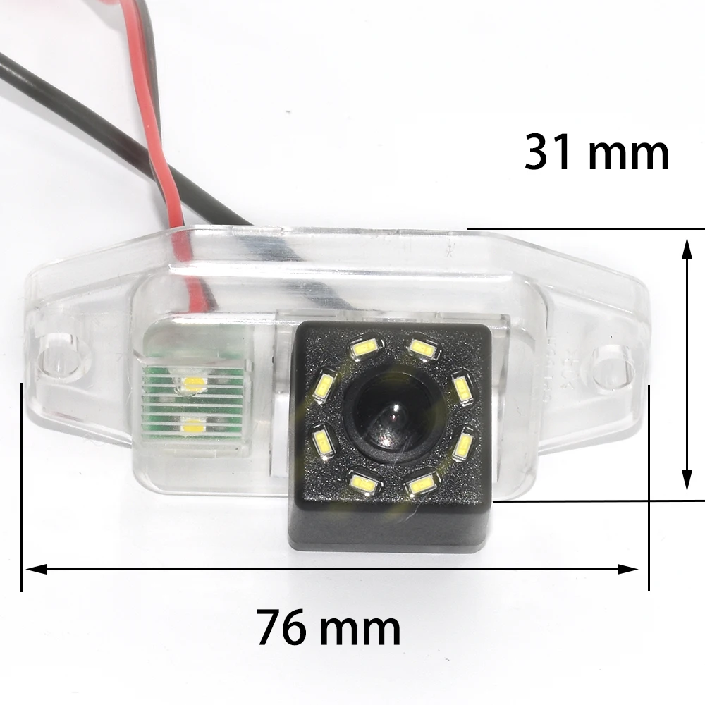 ZJCGO CCD Автомобильная камера заднего вида водонепроницаемая парковочная для TOYOTA