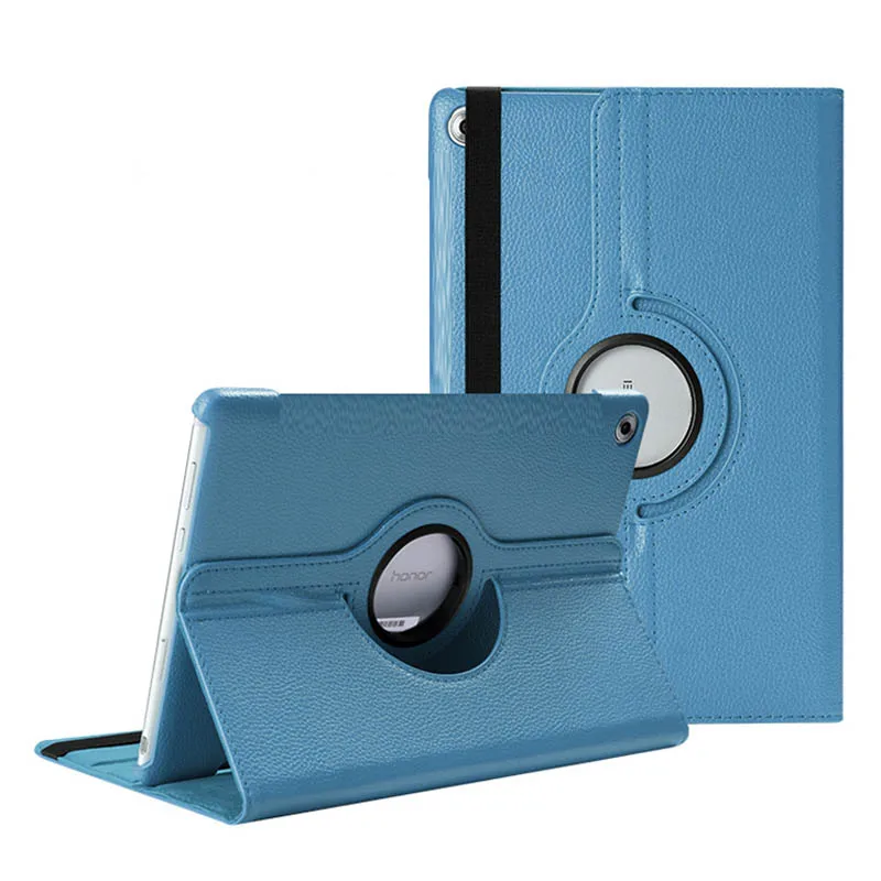 

Чехол-книжка для Huawei MediaPad T5, Женский/L09/L03/W19, с поворотом на 10,1 градусов, кожаный защитный чехол-подставка MediaPad T5 360