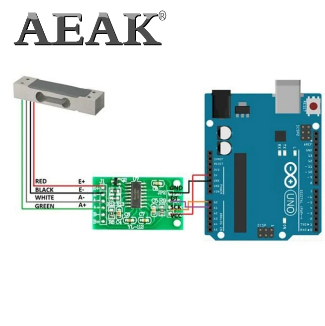 Цифровой датчик веса тензодатчика AEAK 1 кг 2 5 10 20 портативные электронные кухонные