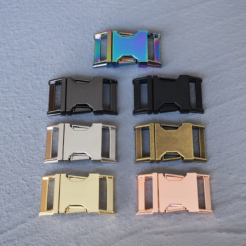 100 шт./лот регулируемые сверхпрочные металлические плоские боковые