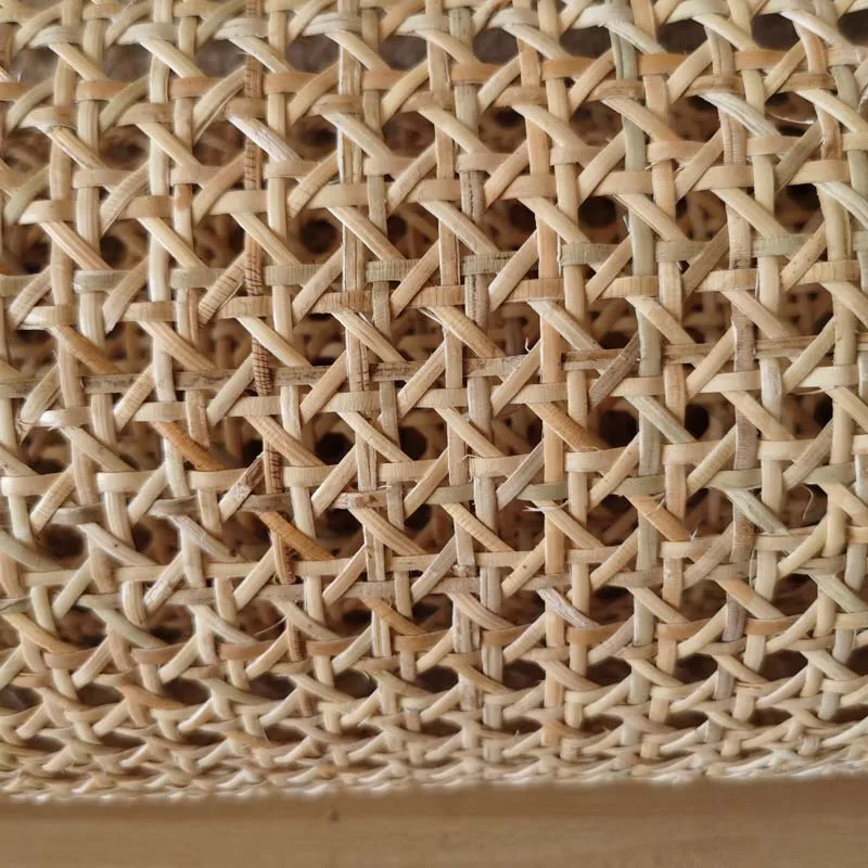 Плетеная плетеная лента светильник ротанга светло-желтого цвета для мебели