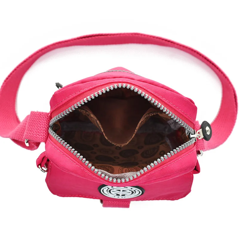 Women's Shoulder Bags Lightweight Waterproof Nylon Women Bag Small Crossbody Messenger for Handbag Ladies Travel | Багаж и сумки