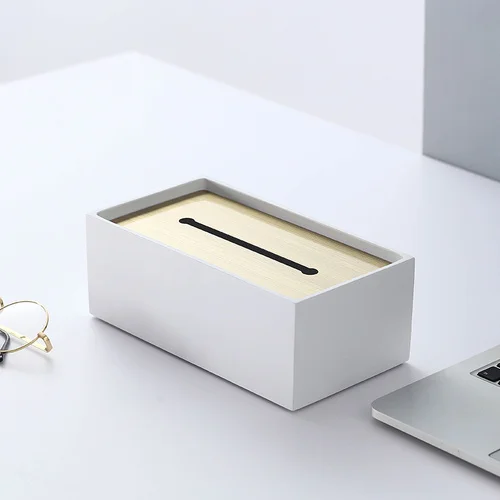 

Light Nordic Luxury Tissue Box Rectangular Decoration Resin Box Storage Room Be Table Coffee For Home Toilet Paper Roll