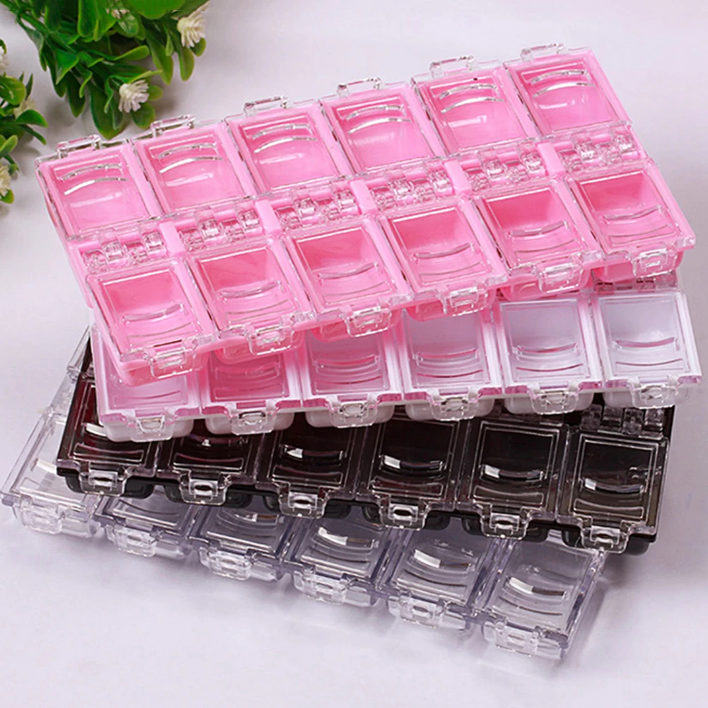 Ящик для хранения ювелирных украшений с пустыми наконечниками дизайна ногтей