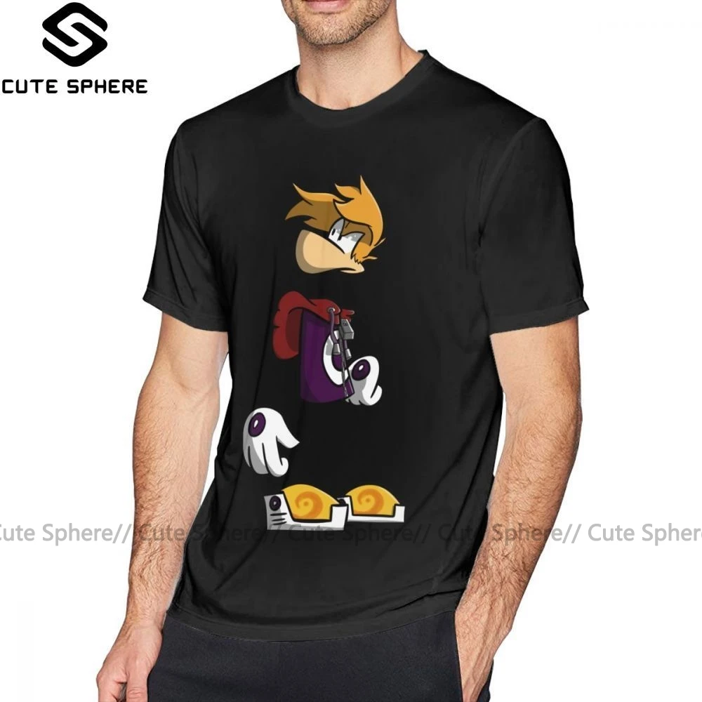 

Rayman T Shirt Rayman T-Shirt Print 100 Percent Cotton Tee Shirt 6xl Fashion Funny Short Sleeves Man Tshirt