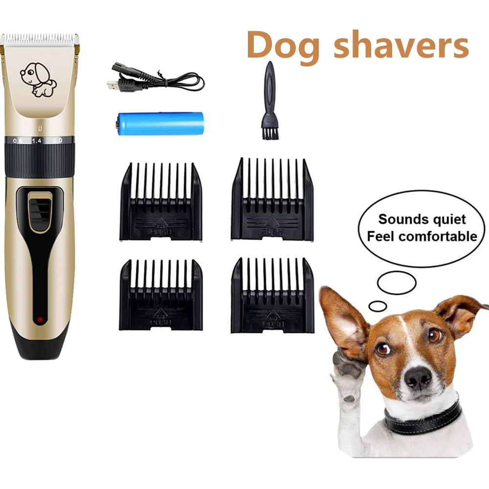 Профессиональная машинка для стрижки собак животных кошек электробритва