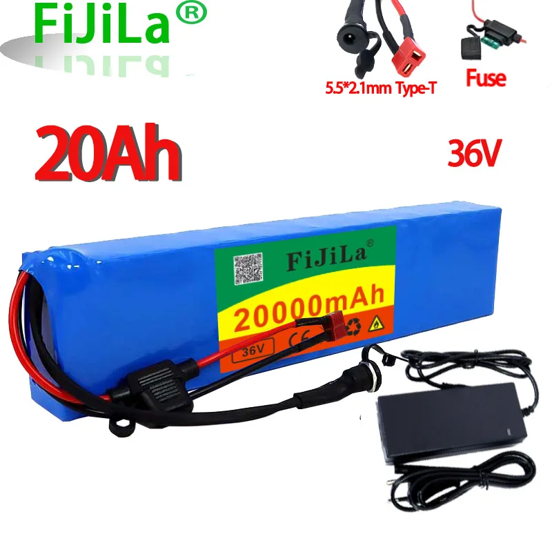 Набор литиевых батарей 36 В + 42v2a dc55 * 21 для скутера электрического велосипеда со