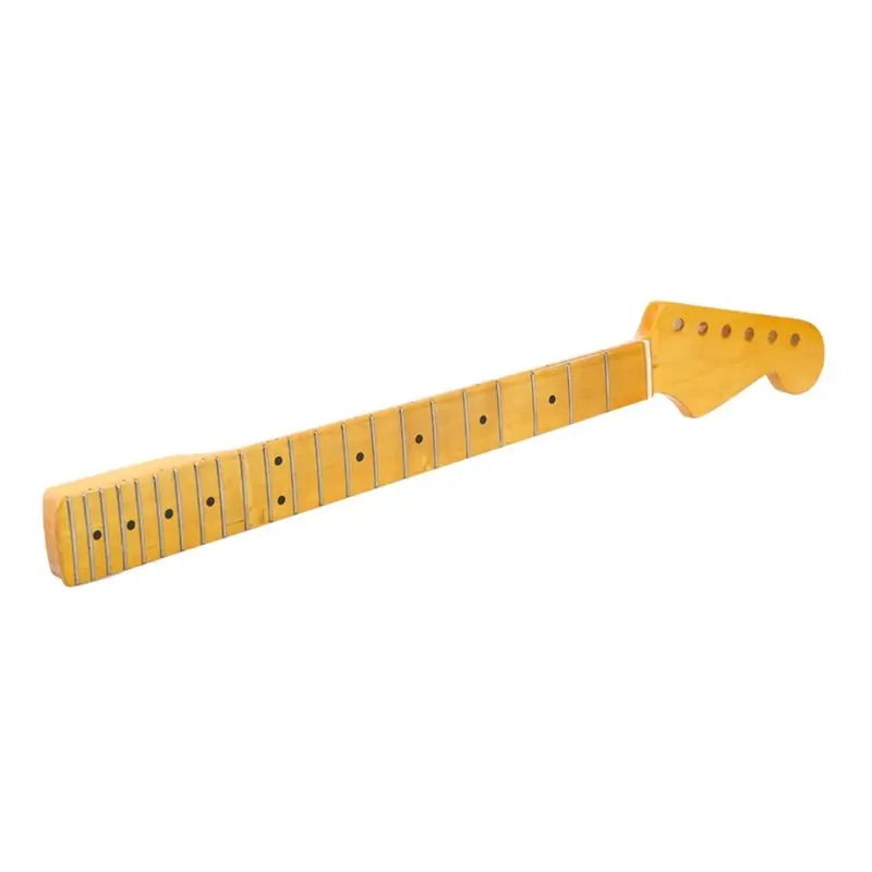 1pc ahorn holz elektrische gitarre neck 22 fret für fender tele teile ersatz gitarre teile und zubehör free global shipping