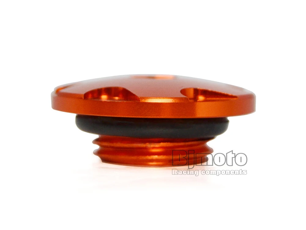 Motorcycle Orange Engine Oil Filler Cover Camshaft Plug Gas Cap For DUKE390 2013-2018 DUK E RC 125 200 390 250 2017 2018 | Автомобили и