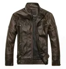 Осенняя мужская кожаная мотоциклетная куртка, Мужская кожаная куртка, кожаная куртка для мужчин, мужские кожаные куртки, пальто