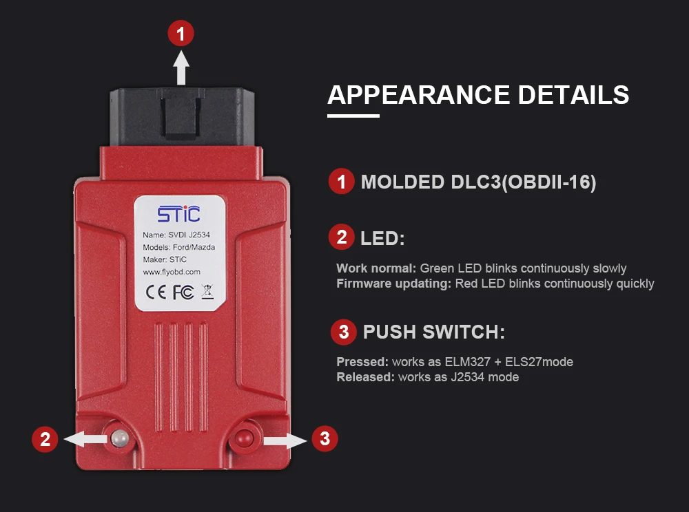 Профессиональный FVDI J2534 инструмент диагностики forMazda для f-ога IDS для VCM лучше, чем ELS27 ELM327 VCM2 Поддержка интернет-модуль