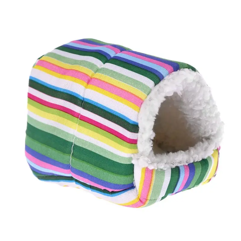 

Fleece Small Pet Hamster Cage Sleeping Mat Bed Warm Pad Small Animal House
