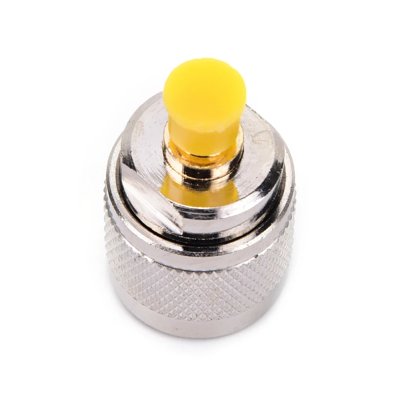 

Silver-Plated Adapter PL259 UHF plug male to SMA female jack RF connector
