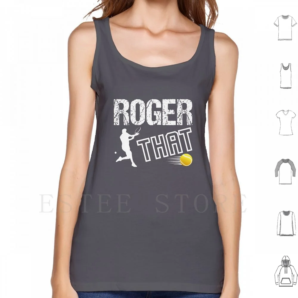 

Теннисная майка с надписью Roger That Fan в подарок