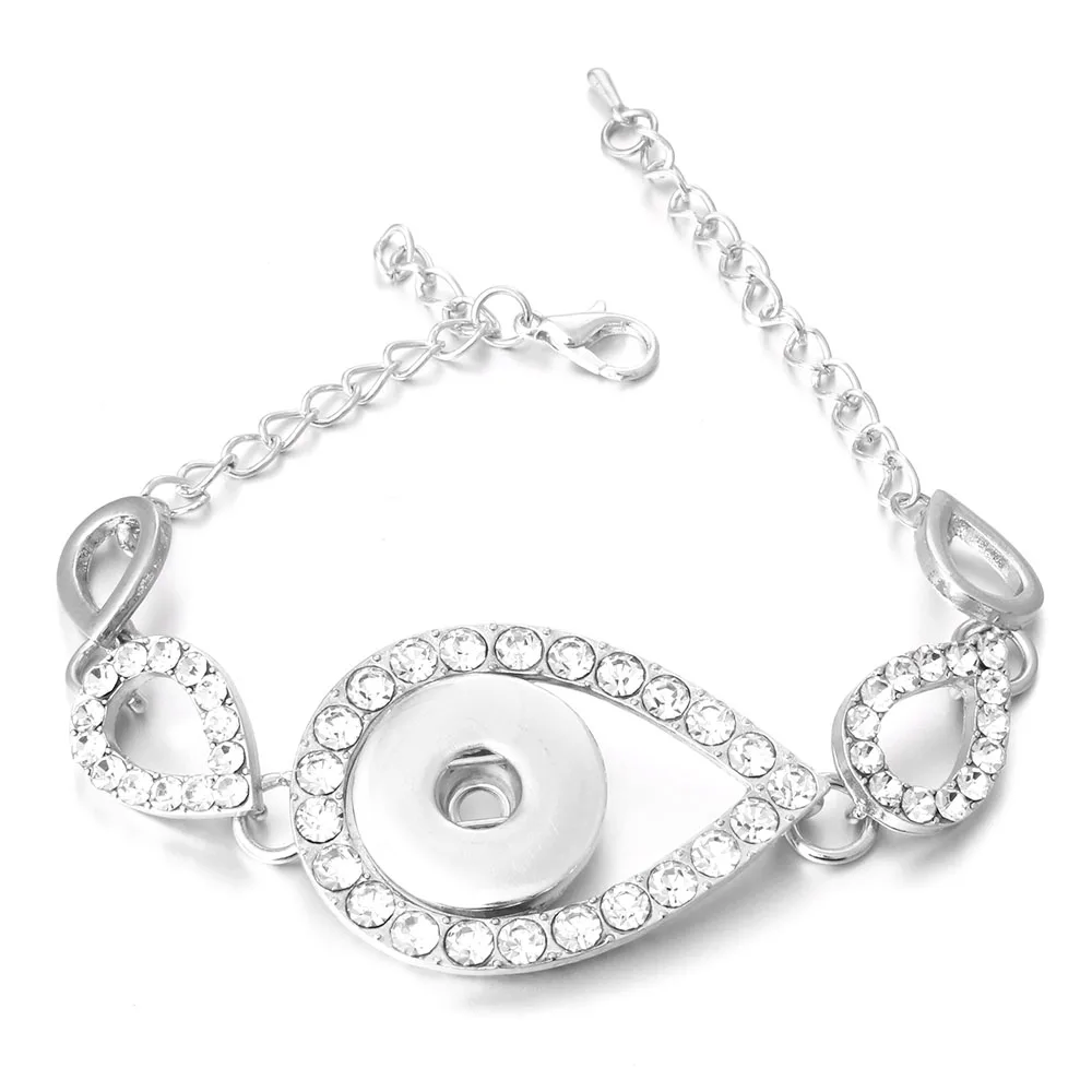 Новые ювелирные изделия с застежкой розового золота и серебра браслет