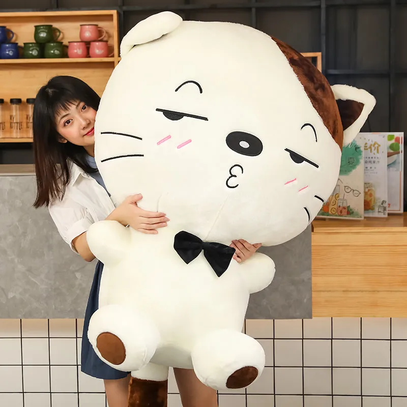 Корейские спальные плюшевые животные милые мягкие кошки каваи подушки Гиганты