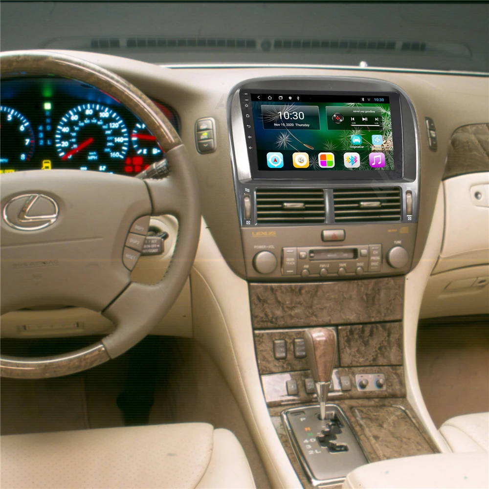 

Android 10.0 car stereo auto radio For Lexus LS LS430 XF30 For Toyota Celsior 2000~2006 car radio multimedia player GPS navi