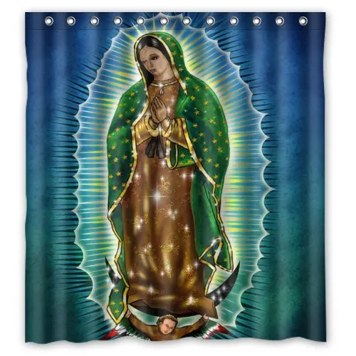 

Our Lady of Guadalupe Virgin Mary Waterproof Polyester Fabric Shower Curtain