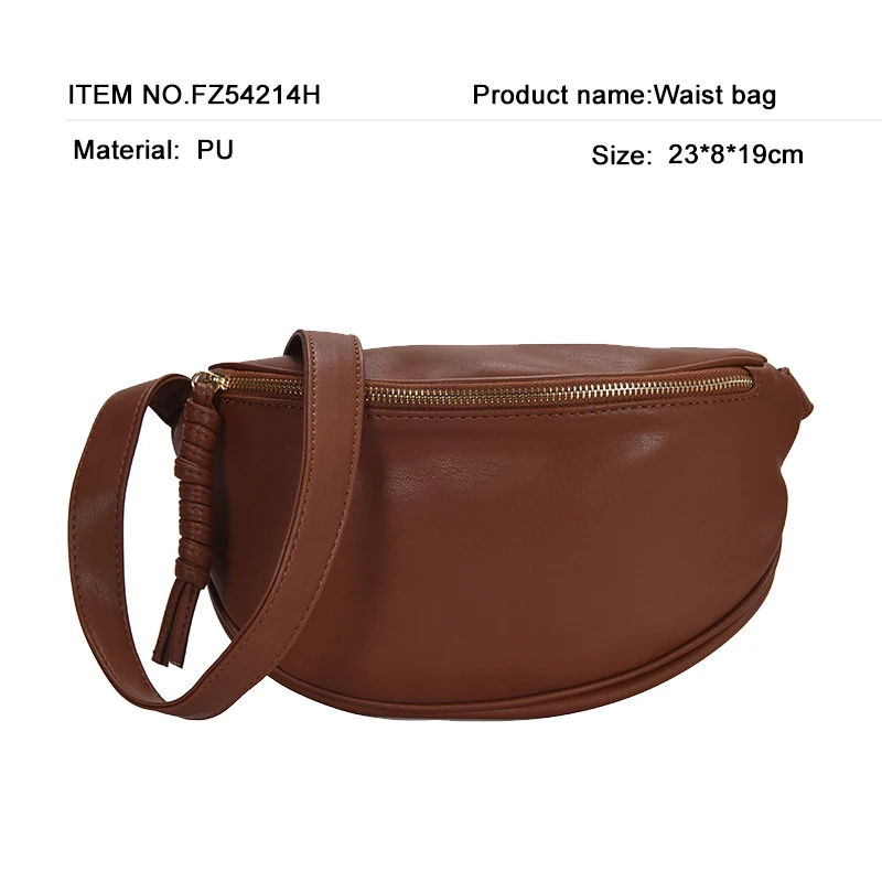 Сумка кросс боди Женская из экокожи модный саквояж на плечо большой вместимости