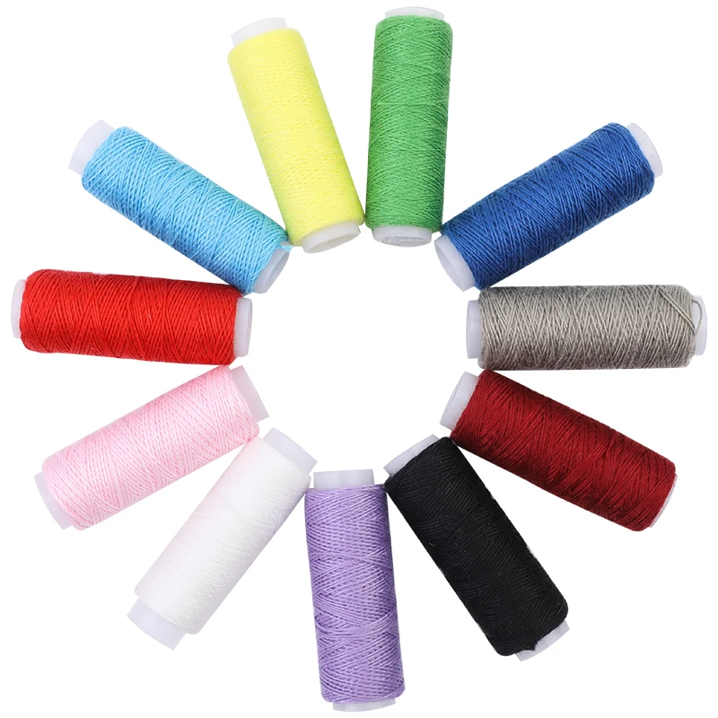 

Набор швейных ниток IMZAY 11 цветов, швейные принадлежности ручной работы для швейных машин, вышивальной машины, квилтинга, вязания