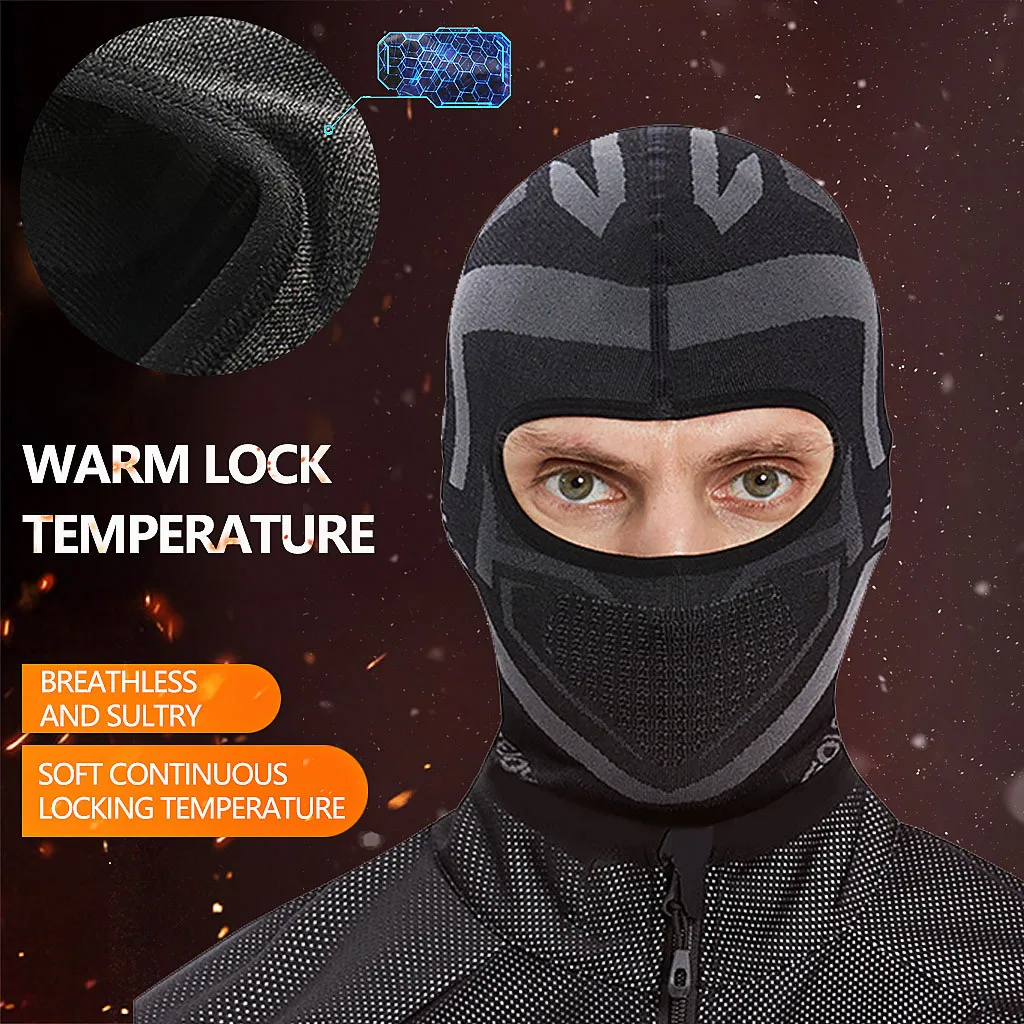 

Outdoor Sports Headgear Warm Scarf Cycling In Winter Ear Protection Hat Mask Ski Hat Face Scarf Windproof Cap Balaclava Sport