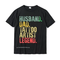 mens funny vintage shirt husband dad tattoo artist legend retro t shirt casual top t shirts for men cotton tees europe special