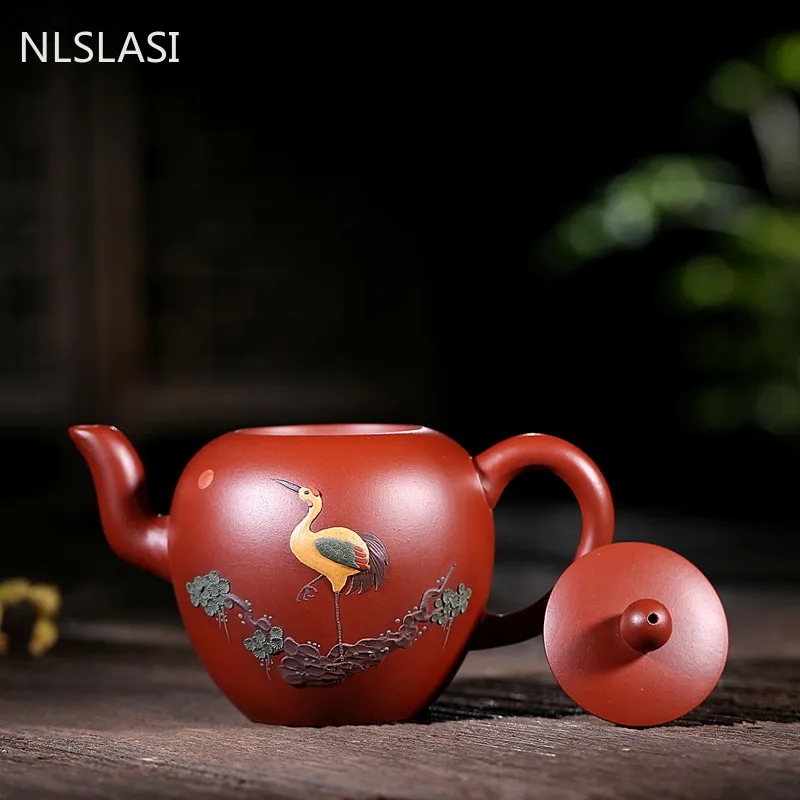 Beli Gaya Baru Ungu Pasir Xi Shi Teko Perjalanan Kenyamanan Set Teh Set Teh Dahongpao Teko Rumah Tangga Minum Peralatan NLSLASI