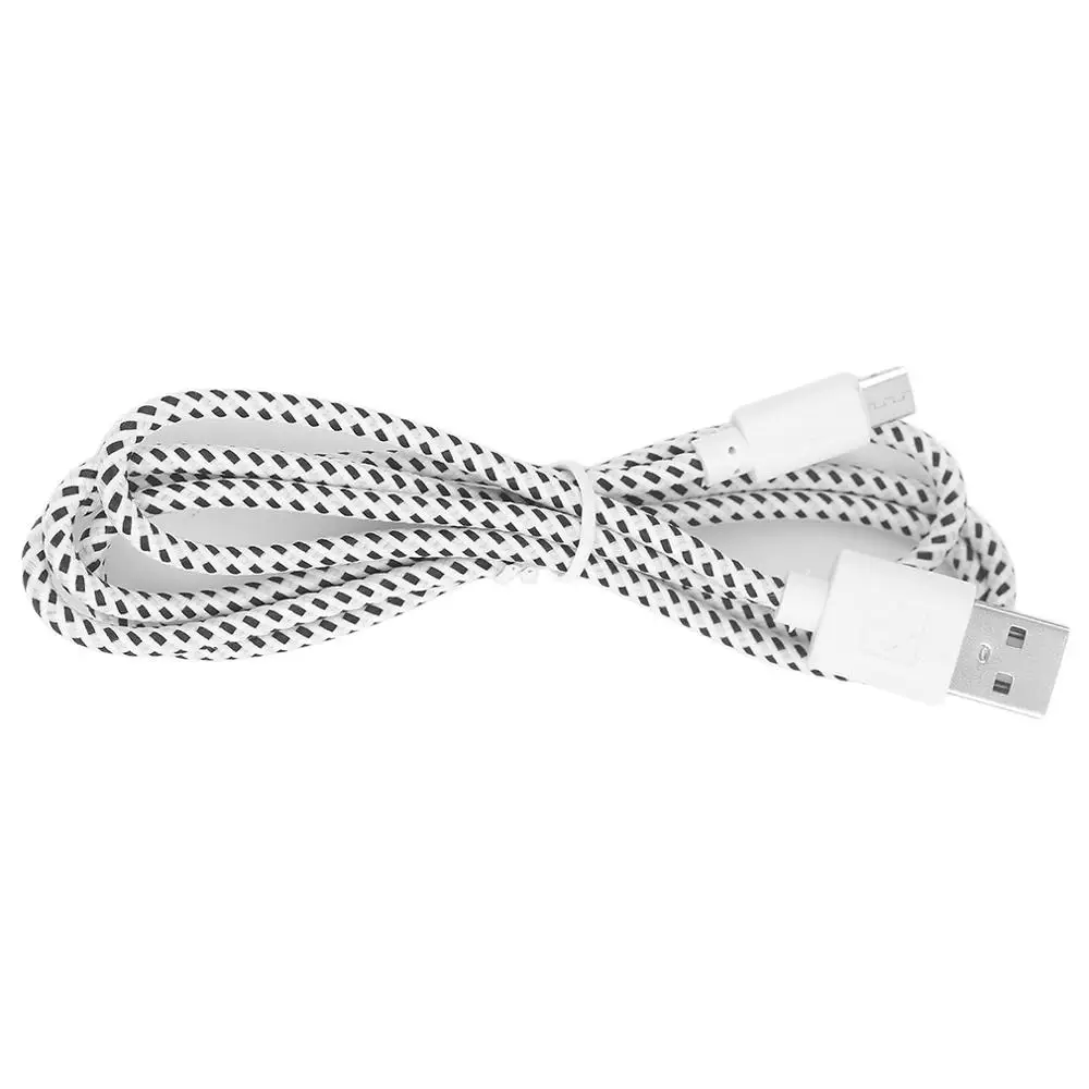 Светильник-кабель легкий с выходом макс. 2 0 А V8 Micro USB плоский кабель для зарядки и