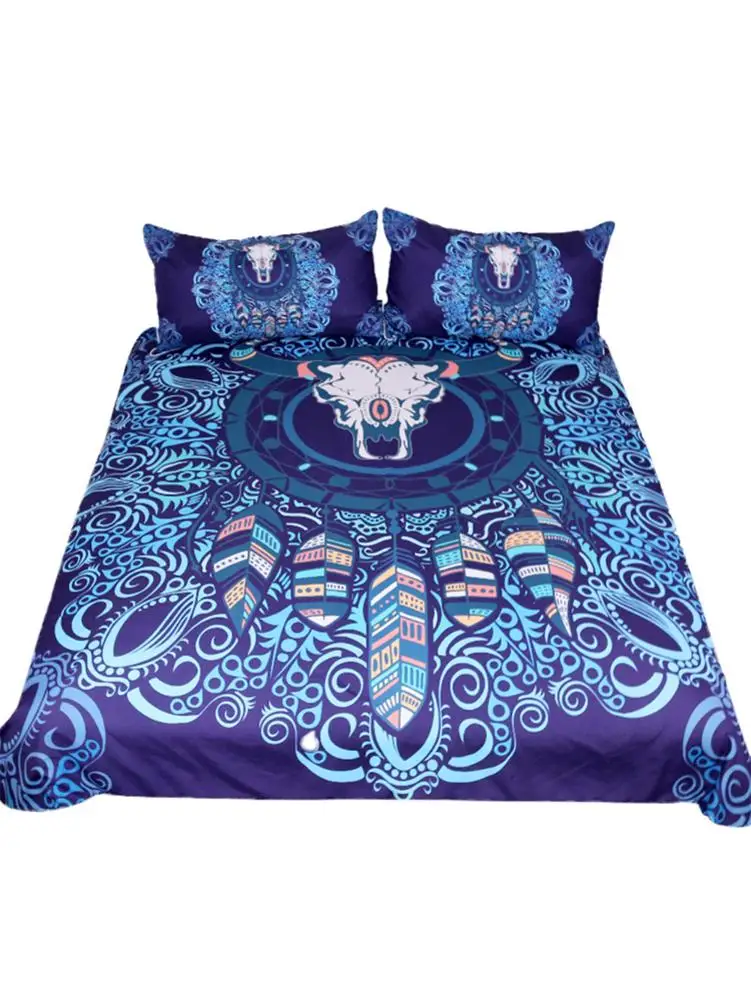 

3 Pcs Dream Catchers For Bedroom Printed Duvet Cover Set Dream Catcher Quilt Cover Quilt Cover Queen Twin Full Size Bedding Sets