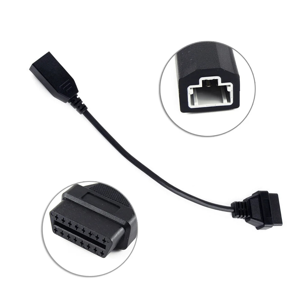 3 pin OBD1 до 16 OBD2 адаптер кабель сканер разъем для Honda 1pc|Кабели и коннекторы батарей| |