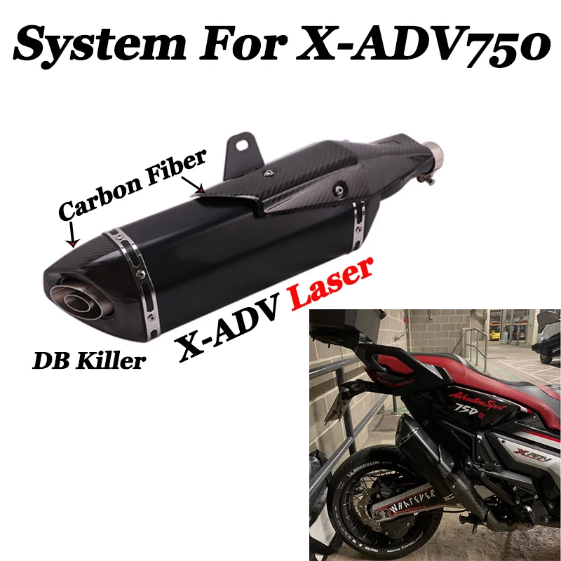 Полная система для детской модели 750 ADV 2018 2019 GP выхлопной трубы мотоцикла передняя
