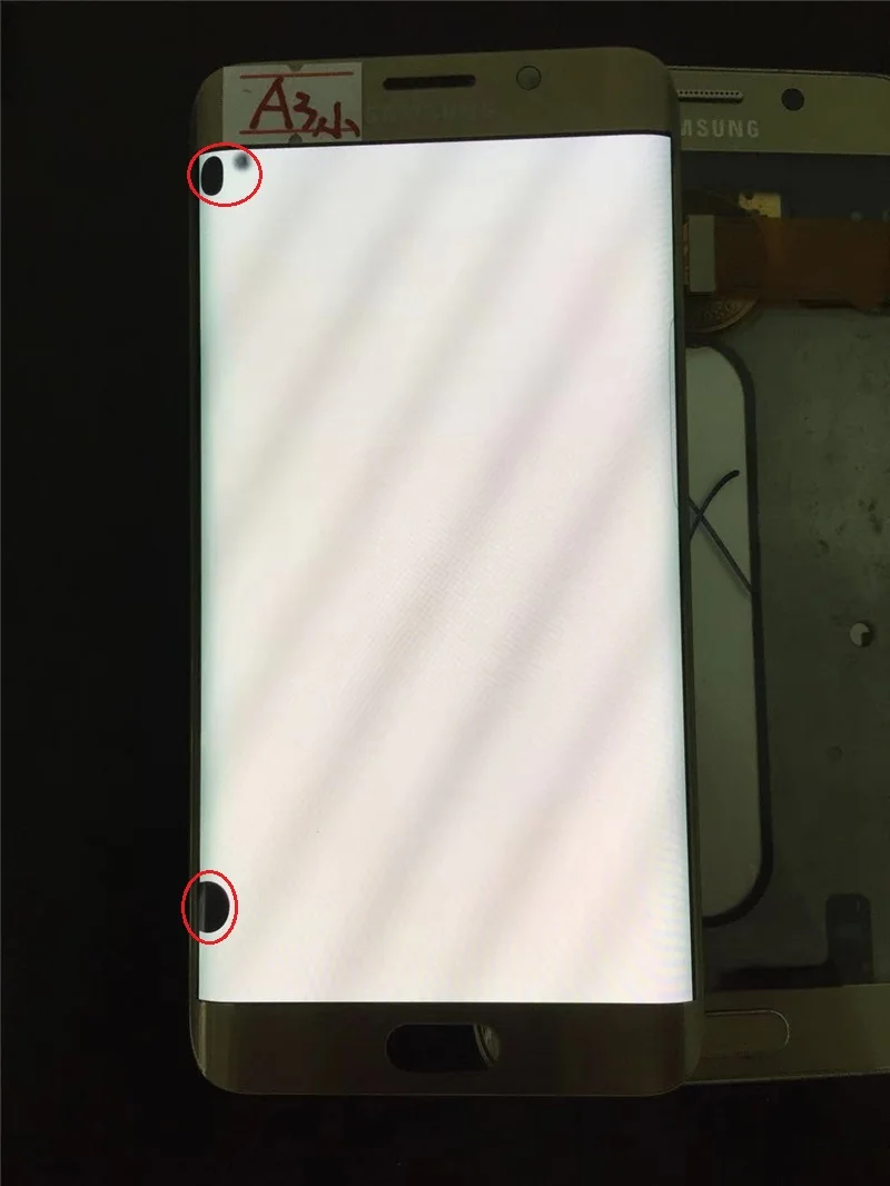 NO.A3 Gold With SBI Для samsung Galaxy S6 Edge Plus lcd G928 G928F дисплей сенсорный экран дигитайзер в сборе для samsung S6 Edge PLUS lcd - Цвет: NO.A3 Gold With SBI