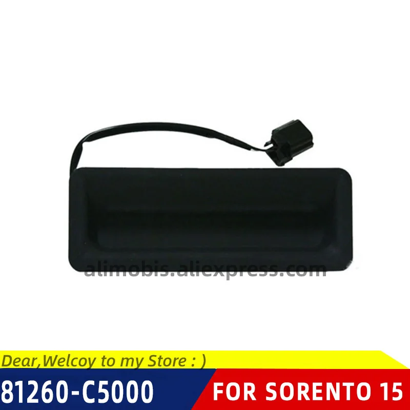 OEM ручка заднего багажника с двумя качающимися хвостами для KIA 2014-2017 Sorento UM |