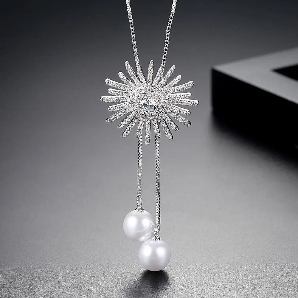 FXLRY новый дизайн романтическая мода для женщин Белый Цвет кубический циркон