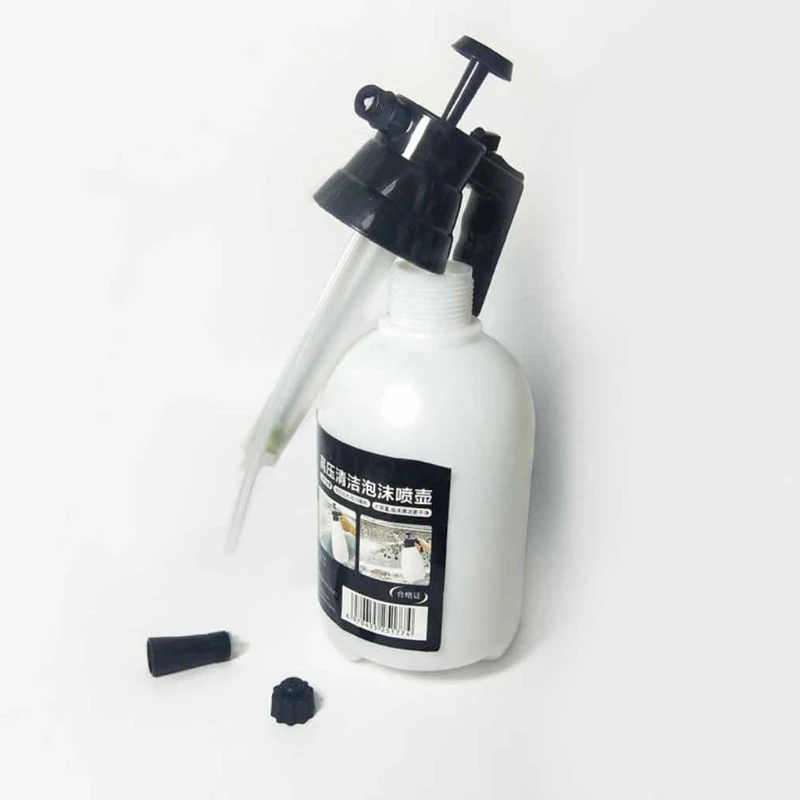 

High-pressure Thickening Spray Can for Watering Flowers and Car Washing Sprinklers White+Black 1.8 L Watering Spraying LX0D