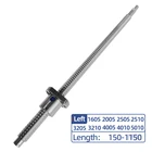 1 шт. шариковый винт для левой руки 160520052505251032053210400540105010 длина 150-1150 мм + гайка для одной левой руки