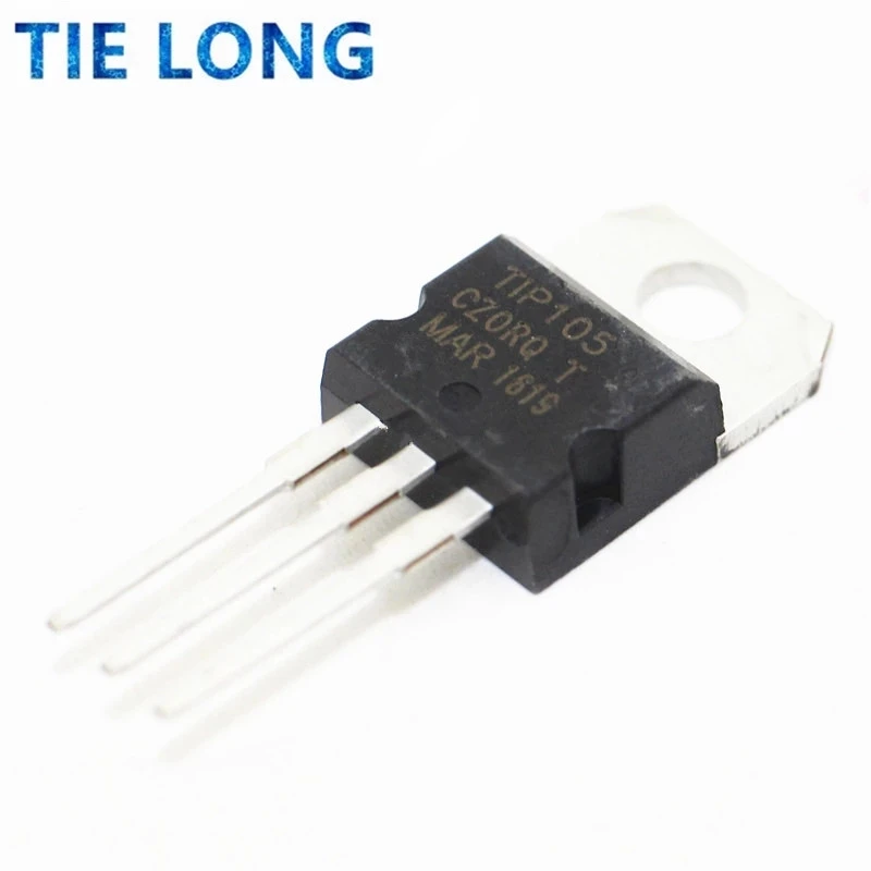 100PCS TIP102 TIP120 TIP122 TIP127 TIP142 TIP147 TIP31C TIP32C TIP41C TIP42C TIP107 TIP106 TIP105 TIP125 TIP126 TIP117 TO-220 - купить по