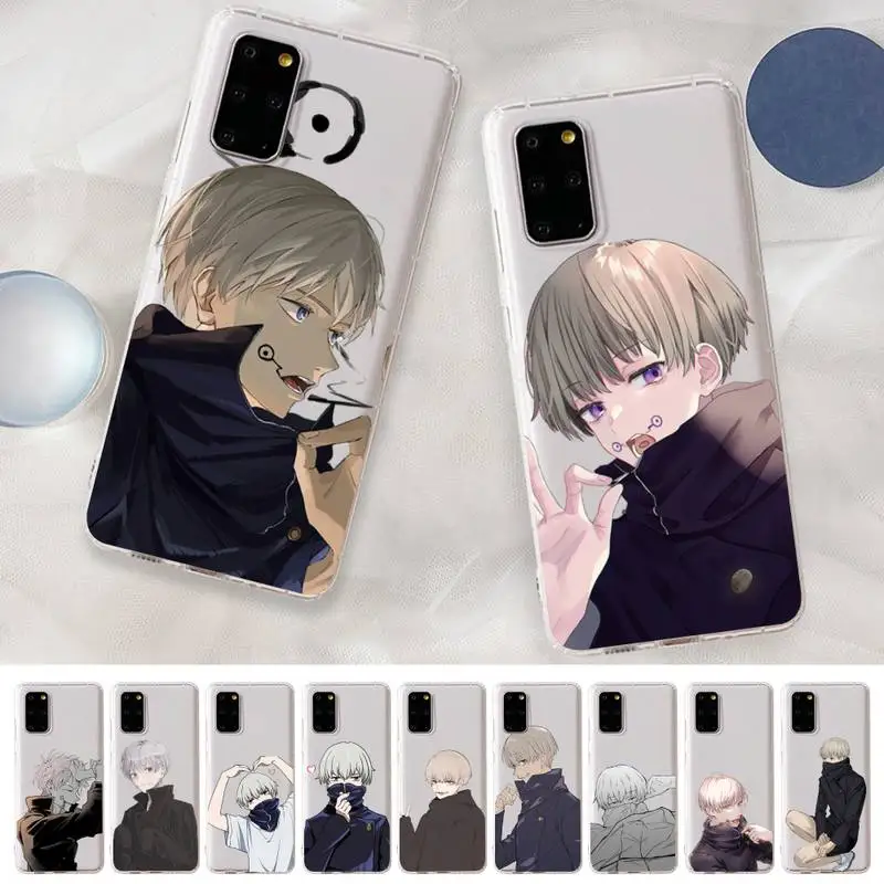 

Anime Jujutsu Kaisen Inumaki Toge Phone Case For Samsung A 10 20 30 50s 70 51 52 71 4g 12 31 21 31 S 20 21 plus Ultra