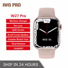 Смарт-часы W27 Pro Series 7, NFC, AI, голосовые, Bluetooth, 1,81 дюйма