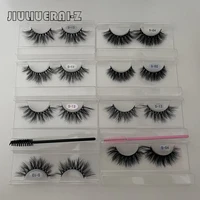 cosplay makeup accessory natural effect false eyelashes long tweezers 3d mink eyelash extenison 25mm pair with box packaging